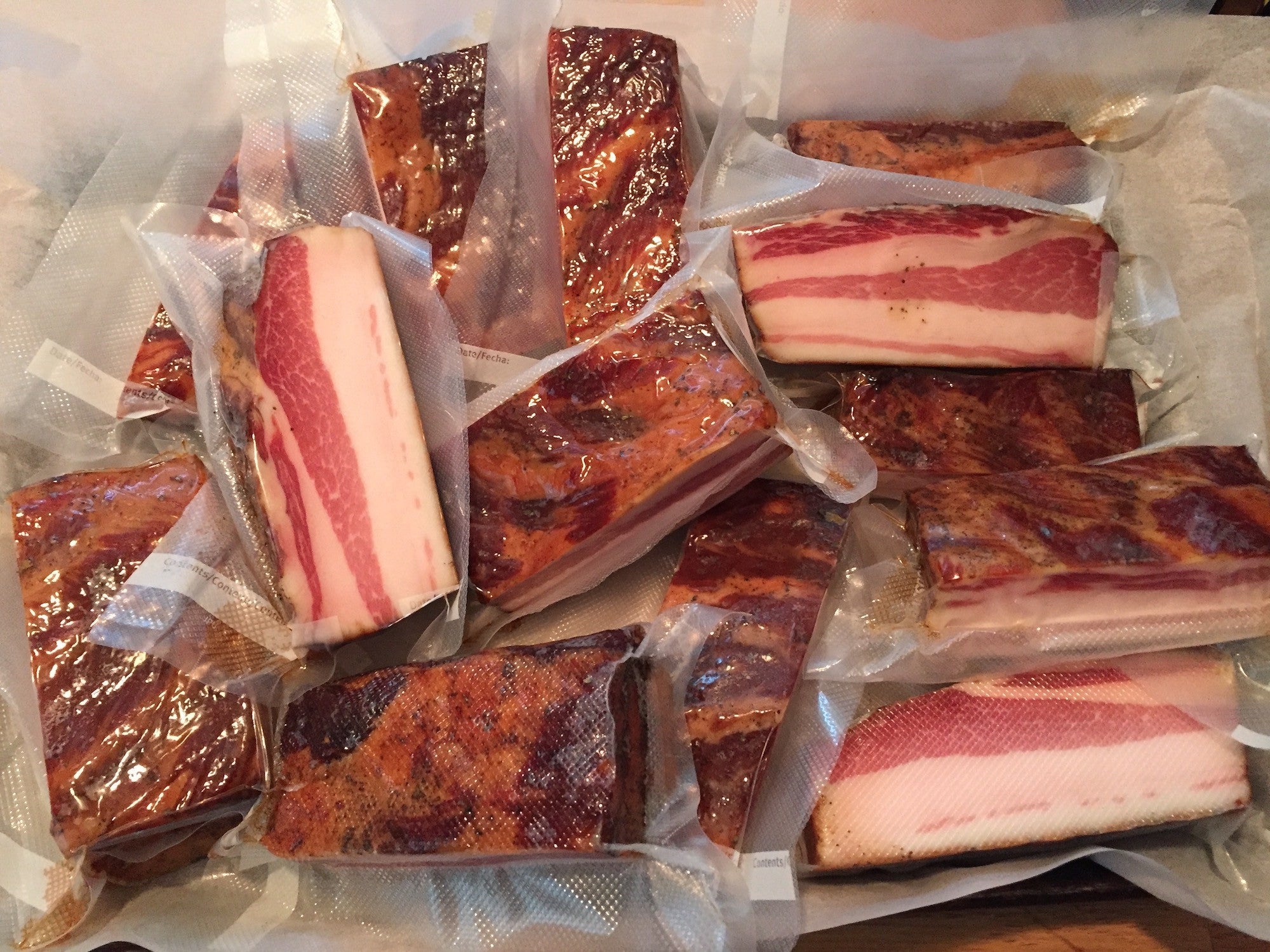 Home-Cured, Smoked Bacon